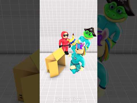 Who Will Win the GTA V Squid Game Challenge? #SquidGameChallenge #GTAFunnyMoment #zenoblox