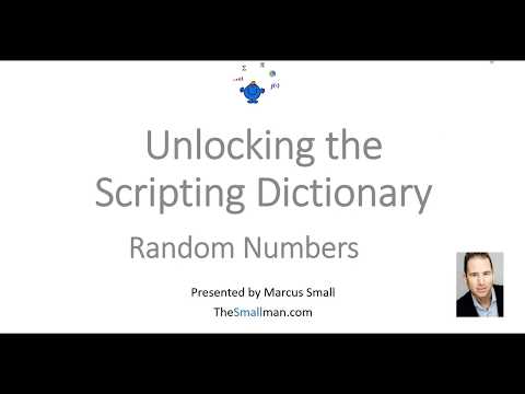 Scripting Unique Number