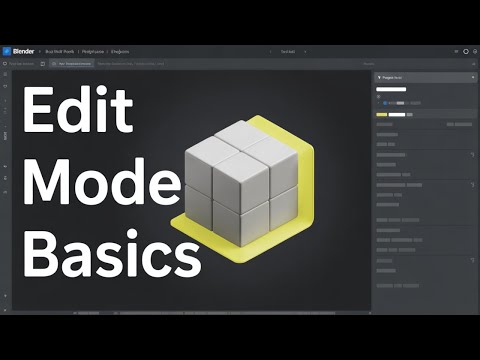 Edit Your First 3D Model In Blender Today