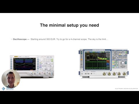 The minimal lab equipment for Embedded Hardware Design