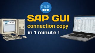 SAP GUI Connection Setup in 1 Minute | Copy SAP Landscape File & Transfer to Another PC | Basis Tips