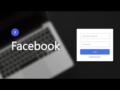 How to Create a sign up page like facebook | CandyCode