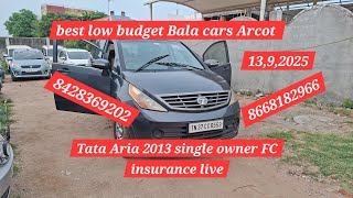 Tata Arya 2013 single owner 7 seater diesel for sale at your Arcot Balakars