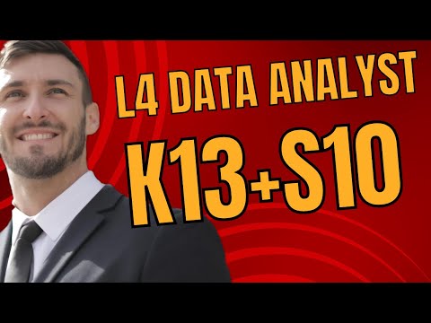 K13: principles of statistics for analysing datasets S10: apply statistical methodologies to data an