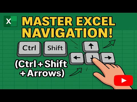 Stop Scrolling! Navigate Excel Smarter with These Keys