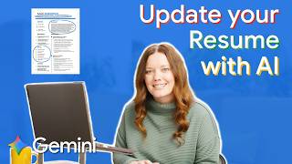Update your resume with Gemini | AI for Students | Google