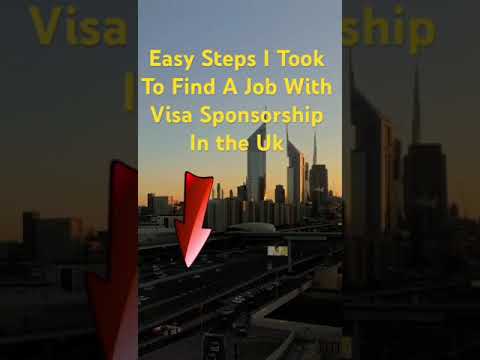 How I found my Job With Visa Sponsorship In The Uk. 🇬🇧#nhsukjobs #viralshort #shorts #new