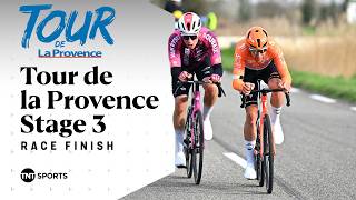 SMART MOVE 👏 | Tour de la Provence Stage 3 Final KM's | TNT Sports Cycling