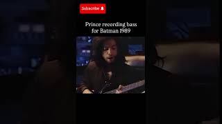 Prince recording Bass for Batman is priceless !!
