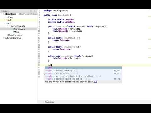 Creating a Class for data storage in Java