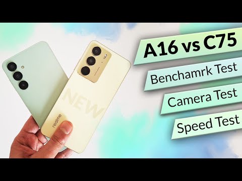 Samsung Galaxy A16 vs Realme C75 – Which One is Better?