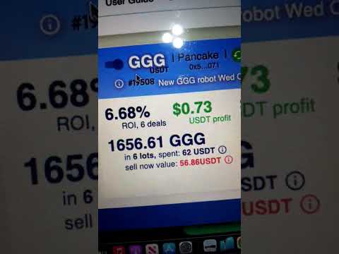 Dex algo bot, up 6.68% roi, day 8, automated, passive crypto bot