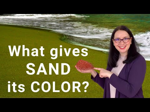 COLORED SAND BEACHES - What Gives Sand Its Color? What Is Sand?