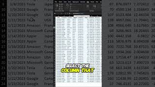 Excel Filter Function #excel #exceltips #excelskills #excelhack #learnexcel #excelforbeginners