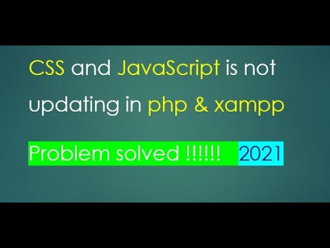 css /js is not working |how to fix css/js and php problem| why is css not updating |2021|