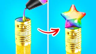 FUNNY DIY SCHOOL HACKS || Amazing Painting Hacks and Cool DIY School Supplies by 123 GO! Series