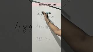 Subtraction Shortcut Trick #subtractioneasytrick  #fastmath #shortvideo #solution4u