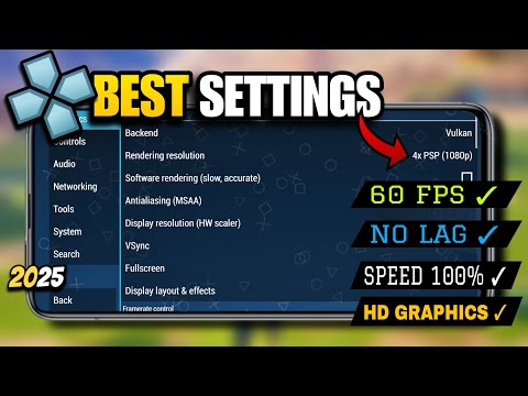 Best PPSSPP Settings For Android | 2026 Edition
