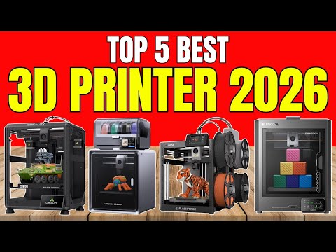 Best 3D Printer 2026 | Fast CoreXY, Multi-Color & Auto Leveling Picks