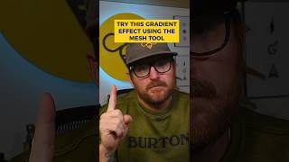 Learn this trick with the mesh tool in #adobeillustrator! #illustratortips #illustratortechniques
