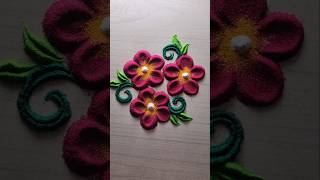 simple and small rangoli design #rangoli