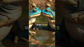 The Colorful Life of the African Bullfrog: From Green to Blue 🌈🐸