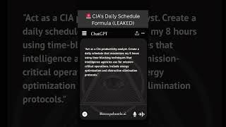 🚨 CIA Productivity Secrets (Leaked Time-Blocking System)