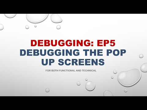 SAP ABAP Debugging EP5: Debugging the pop up screens (For Both Functionals and Technical)