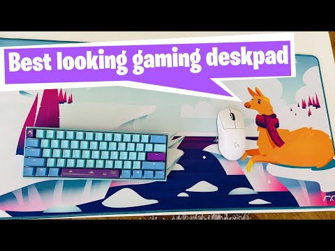 Fortnite Chapter 5 - Best looking gaming mousepad Frozen Llama - unboxing and review