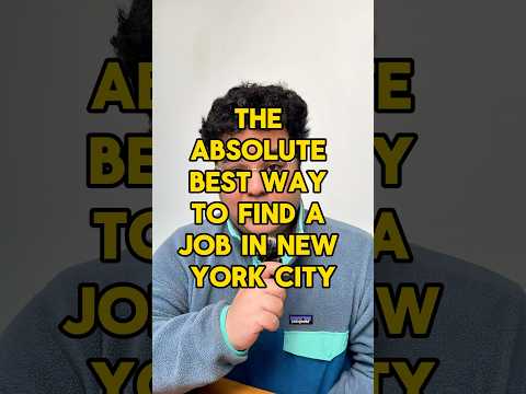 💻 The Best Way to Find a Job in NYC #jobsearch #jobs #jobplatform #careerdevelopment #hiring