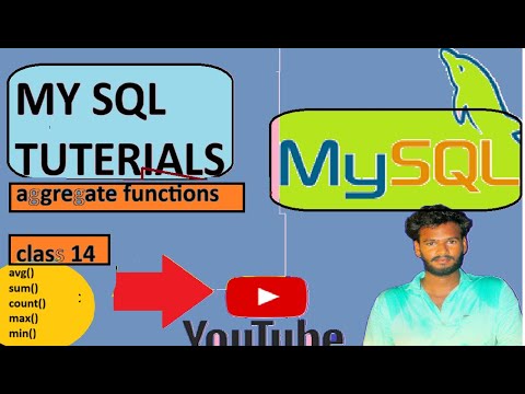 class 14 \\mysql tuterials || agreegate function || count\\ sum \\ avg \\ectc