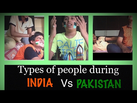 Types of People during India vs Pakistan-|Pk_Vines|