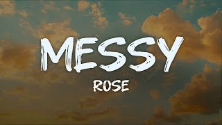 rosé - messy (from the f1 movie) (lyrics)
