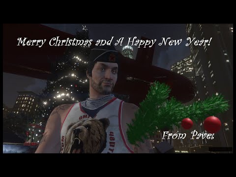 Helmsman Pavel wishes you Merry Christmas and a Happy New Year, Kapitens.