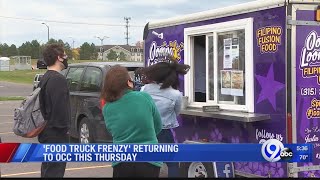 'Food Truck Frenzy" returning to OCC Thursday