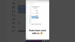 learn react #code #react #saas