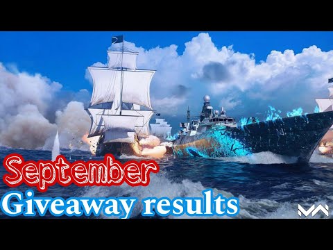 Giveaway results September #modernwarships #mwcreator #mwpartner #artstormllc #xuhuong