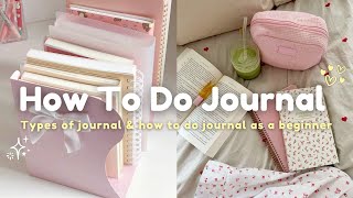 How to Start Journaling for Beginners | 4 Journals That Will Change Your LIFE