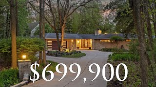 Take An Aerial Tour of a Mid-Century Modern Gem in Mequon, WI Listed by Suzanne Powers