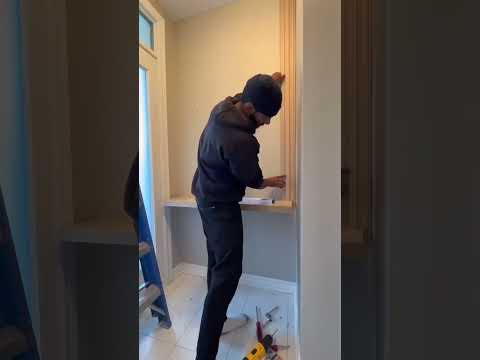 budget-friendly entrance transformation with IKEA & slats
