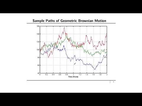 Financial Engineering : Geometric Brownian Motion