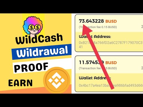 How to Earn BUSD and Withdrawal proof from Wild Cash app legit mining app