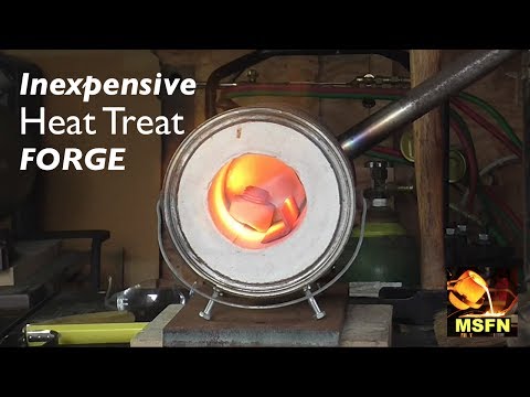 Miniature Blacksmith Propane Heat Treating Forge - MSFN