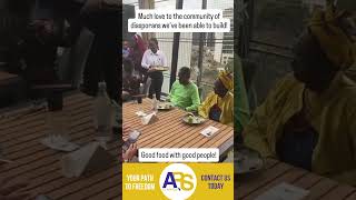 Good food with good people! #blackexpats #blackrepat #relocation #community #kenya #usa #realestate