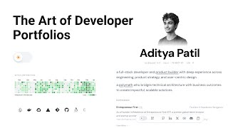 Building a Developer Portfolio - My Practical Tips and Journey (While I Travel)