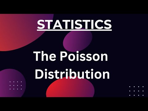 STATISTICS | Probability of Random Variables | Poisson Distribution