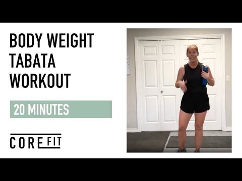 Body Weight Tabata Workout