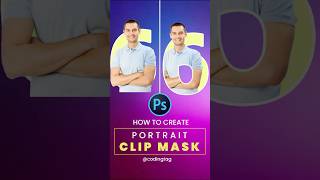 Creating Stunning Portrait Clip Masks in Adobe Photoshop  #adobesoftware #photoshopartistry #adobe