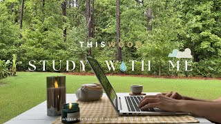 2-HOUR STUDY WITH ME / Rainy Mood ☔ Calm LOFI 🎵 / Relaxing and Studying / Pomodoro Timer