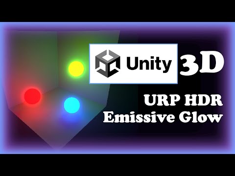 URP HDR Glow - Unity Shader Graph (Tutorial)